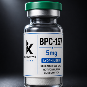 BPC-157 5mg research peptide vial Australia - KryptyxLabs